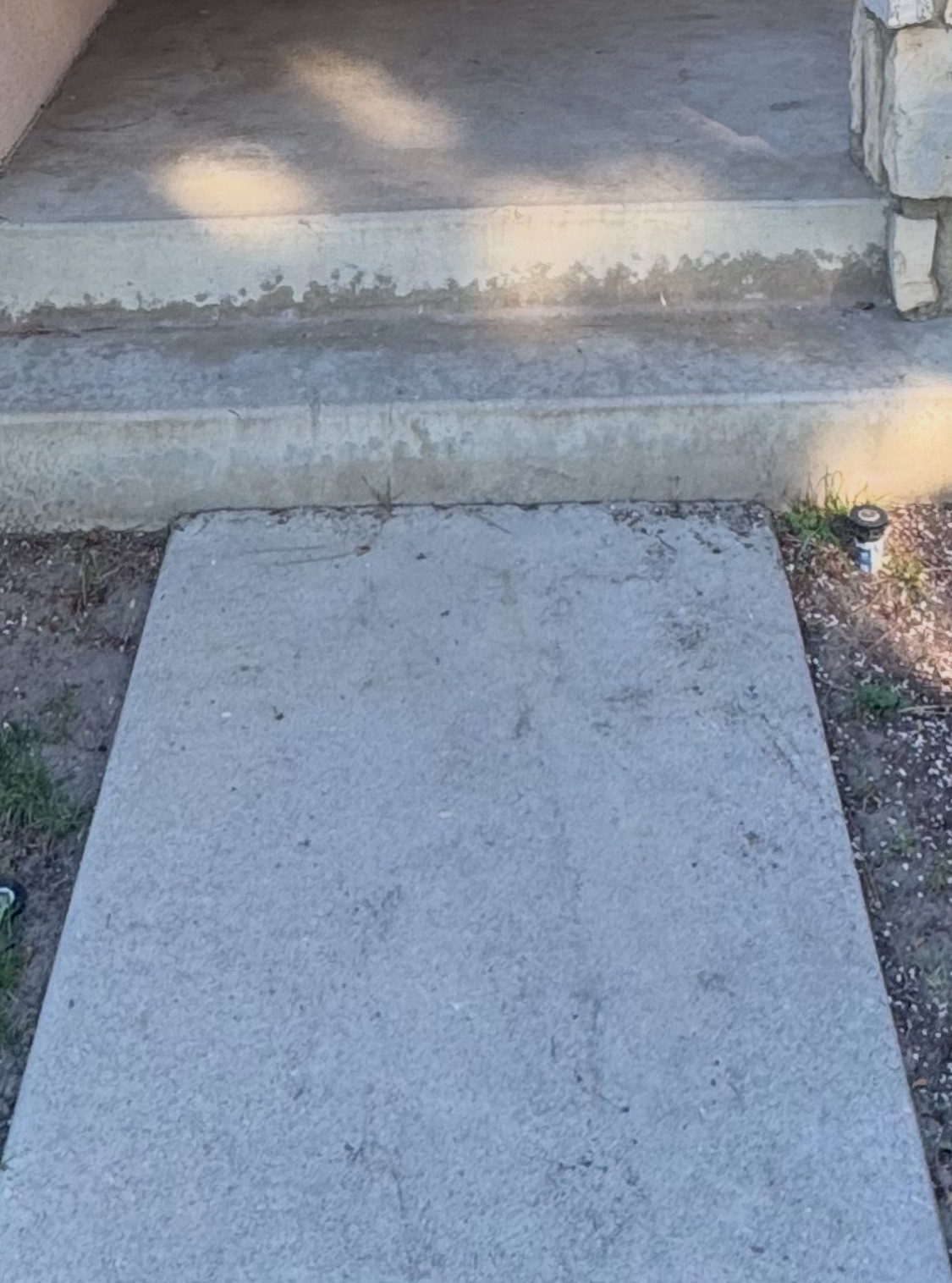 20 year old concrete in Northridge, CA ready for epoxy